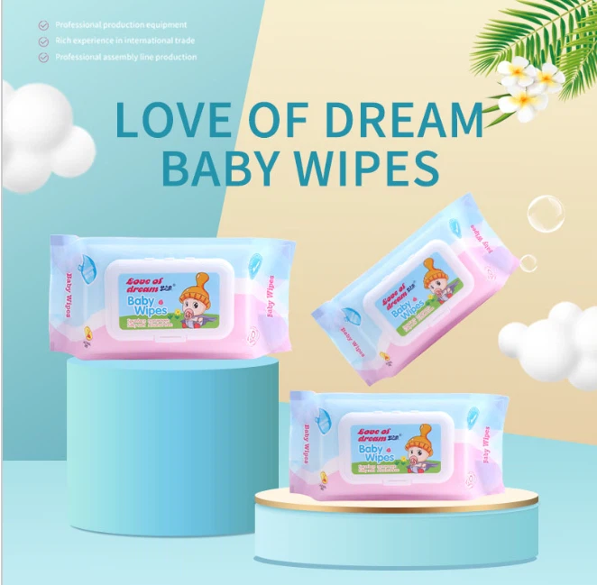 Lap Bayi Berkualiti Tinggi Terbiodegradasi Boleh Disiram