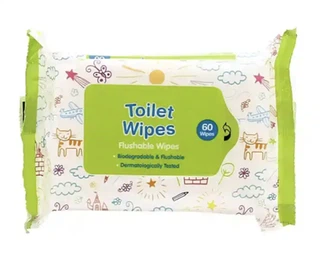 Tisu Tandas Berbalut Secara Individu