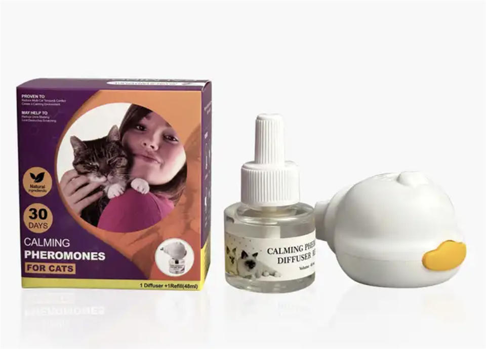 Semburan Pheromone Muka Kucing