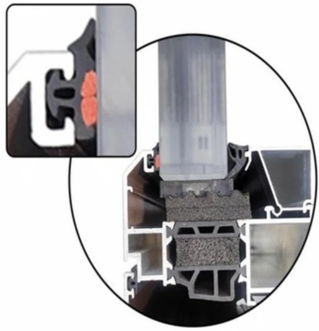 Pengedap Tetingkap Dan Pintu , Hydrophilic Co-Kedap Getah tersemperit